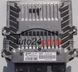 CALCULATEUR MOTEUR CITROEN BERLINGO PEUGEOT PARTNER 2.0 HDI SIEMENS 5WS40146C-T, 5WS40146CT, SW9653647780, HW9647423380, SID 801A 