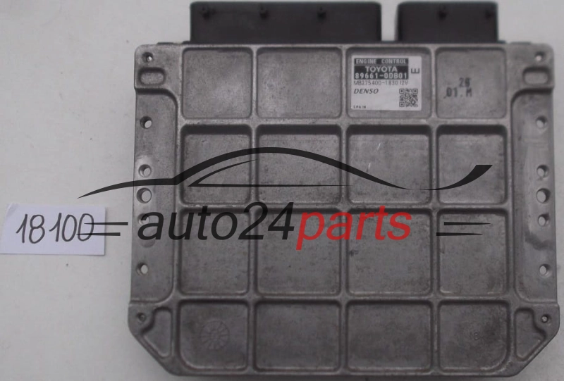 KOMPUTER STEROWNIK SILNIKA TOYOTA YARIS 1.3 89661-0DB01, 896610DB01, MB275400-1830