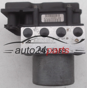 ABS HYDRAULIK-AGGREGAT MIT STEUERGERAET CITROEN BERLINGO XSARA PICASSO PEUGEOT PARTNER BOSCH 0 265 231 522, 0265231522, 96 550 457 80, 9655045780, 0 265 800 415, 0265800415