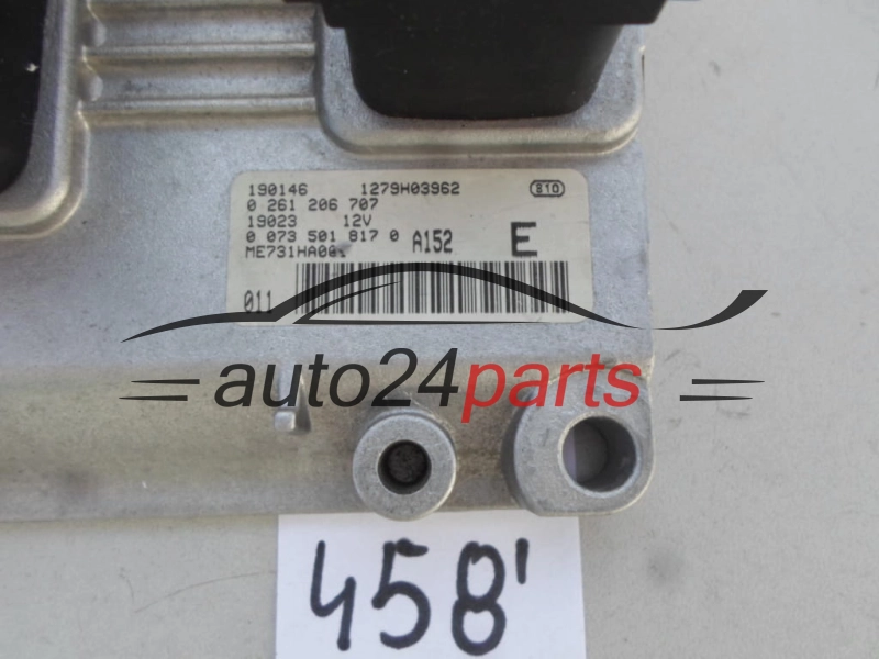 Komputer sterownik silnika Alfa Romeo 2.0 0261206707 00735018170