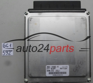 KOMPUTER STEROWNIK SILNIKA FORD FOCUS 1.8 TDCI Delphi R0411C004F, 2M5A-12A650-PE, 2M5A12A650PE, 12220510, DWML -  26296 KMPL.