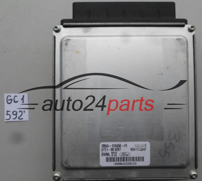KOMPUTER STEROWNIK SILNIKA FORD FOCUS 1.8 TDCI Delphi R0411C004F, 2M5A-12A650-PE, 2M5A12A650PE, 12220510, DWML