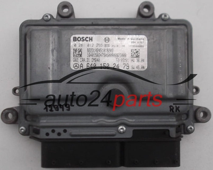 KOMPUTER STEROWNIK SILNIKA MERCEDES W169 A180 1.8 CDI A6401502479