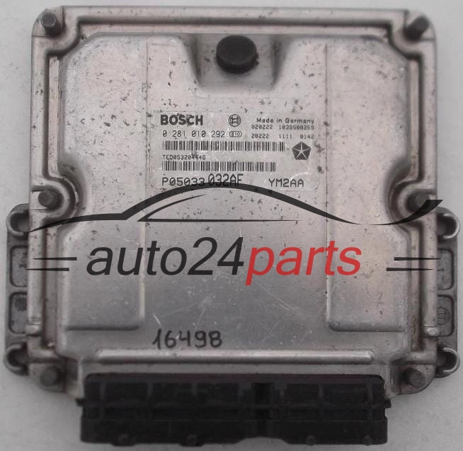 Calculateur Moteur CHRYSLER PT CRUISER 2.2 CRDI BOSCH 0 281 010 292,  P05033032AF