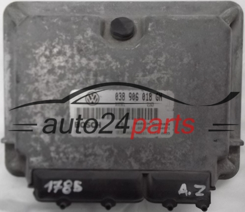 KOMPUTER STEROWNIK SILNIKA SKODA OCTAVIA 1.9 TDI 038906018GN, 038 906 018 GN, BOSCH 0 281 010 182, 0281010182, DIESEL 2163, 28SA4071 