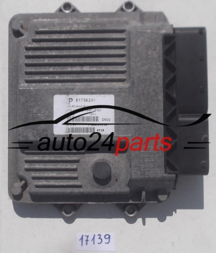 CALCULATEUR MOTEUR FIAT GRANDE PUNTO 1.3 SDE MAGNETI MARELLI MJD 6F3.P7, MJD6F3P7, FGP 51796241, 71600.019.06, 7160001906