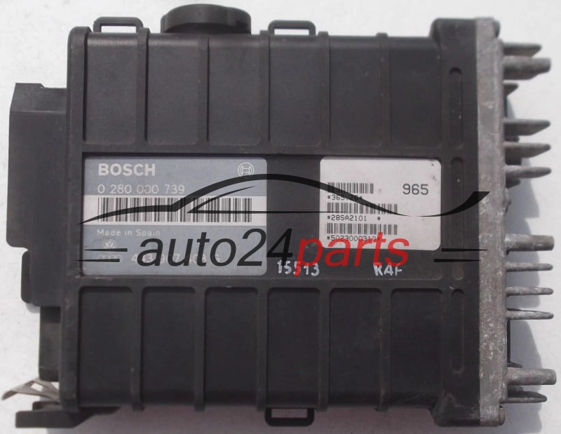 Sterownik silnika VW VOLKSWAGEN PASSAT JETTA SEAT TOLEDO 1.8 443907403G BOSCH 0280000739 - 9397 13402 13745 13993 13997 15513 15604 15768 15771