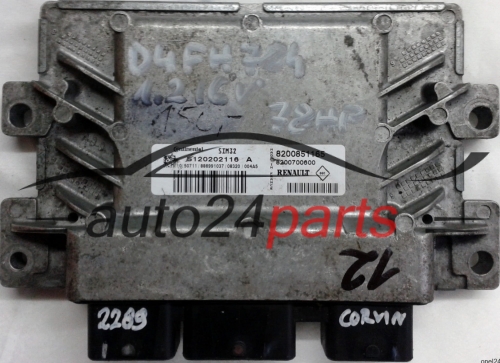 calculateur moteur pour renault clio 1.2 
