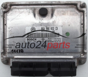 MOTORSTEUERGERÄT ECU STEUERGERAT SEAT TOLEDO,  LEON 1.8, BOSCH 0 261 204 970, 0261204970, 06A 906 032 CR, 06A906032CR 