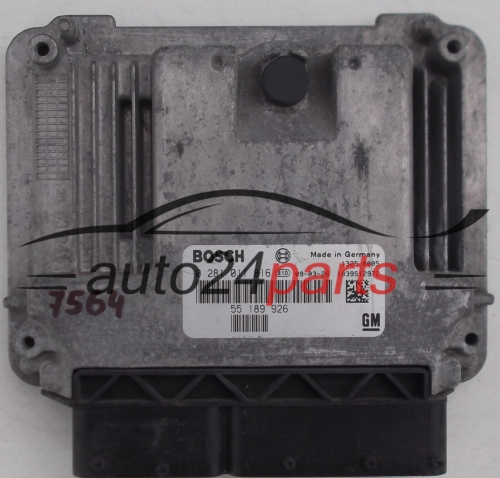 KOMPUTER STEROWNIK SILNIKA OPEL VECTRA SIGNUM 1.9 CDTI Z19DT Z19DTL Z19DTH 55189926, 55 189 926, BOSCH 0281011816 , 0 281 011 816, 6235370, 62 35 370