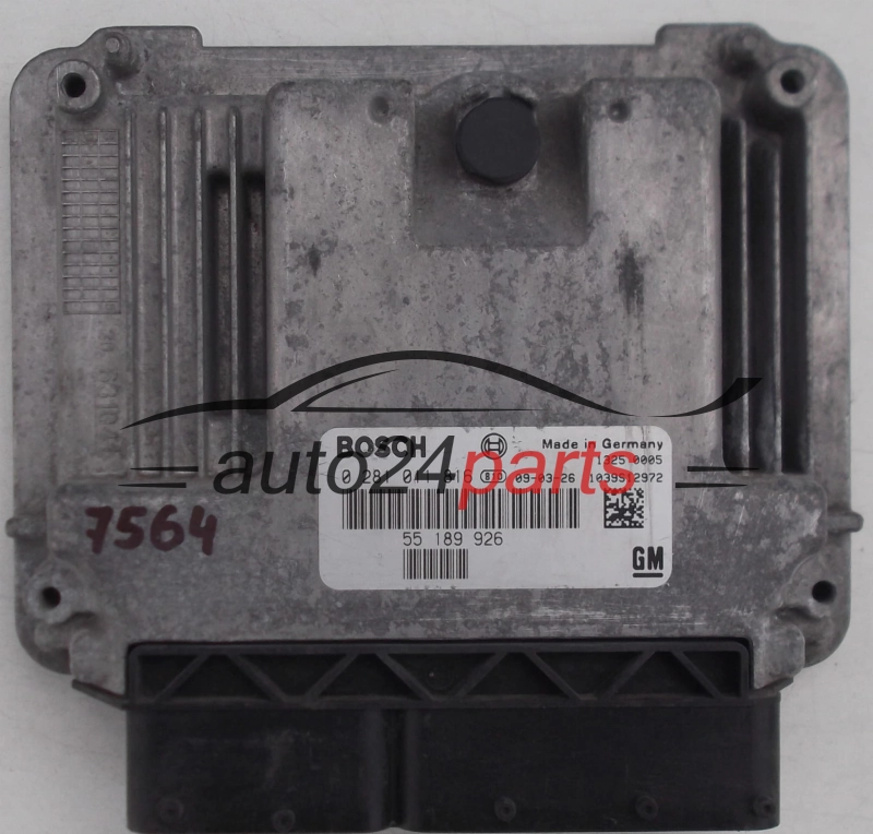 KOMPUTER STEROWNIK SILNIKA OPEL VECTRA SIGNUM 1.9 CDTI Z19DT Z19DTL Z19DTH 55189926, 55 189 926, BOSCH 0281011816 , 0 281 011 816, 6235370, 62 35 370