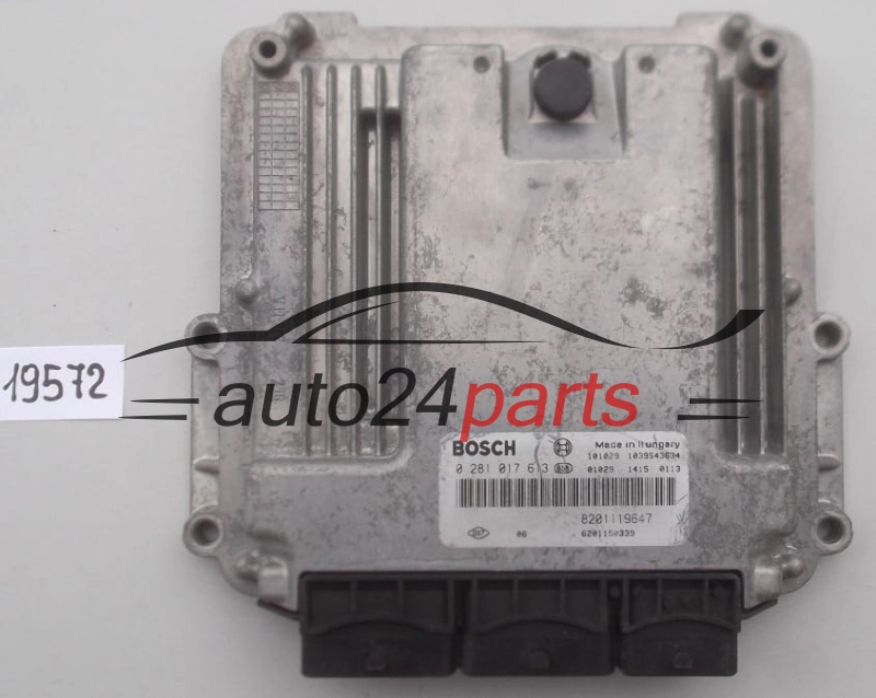 KOMPUTER STEROWNIK SILNIKA RENAULT LAGUNA 2.0 DCI BOSCH 0 281 017 613
