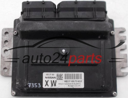 MOTORSTEUERGERÄT ECU STEUERGERÄT NISSAN MICRA 1.2 MEC37-300 XW