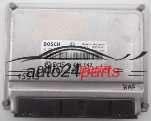 CALCULATEUR MOTEUR BMW 3 E46 BOSCH 0 261 204 420, 0261204420, DME 1 430 940, DME1430940, 1430940