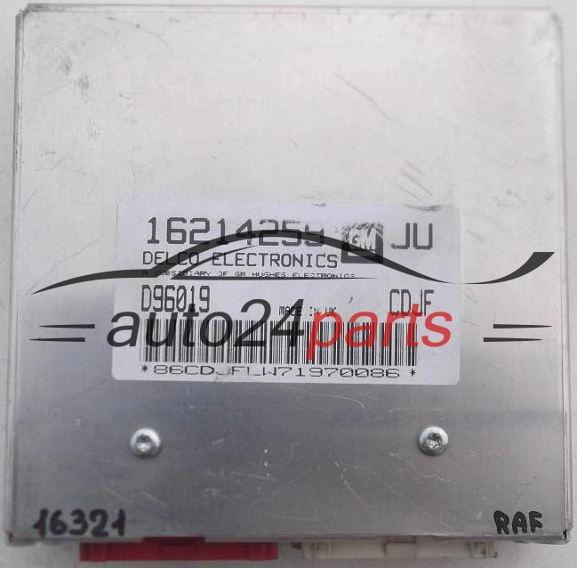 KOMPUTER STEROWNIK SILNIKA OPEL ASTRA 1.6 X16XE 16214259 JU