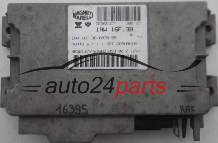 KOMPUTER STEROWNIK SILNIKA FIAT PUNTO 1.1 IAW 16F.3B