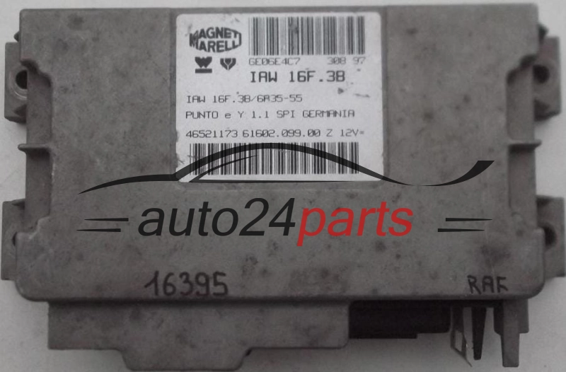 KOMPUTER STEROWNIK SILNIKA FIAT PUNTO 1.1 IAW 16F.3B