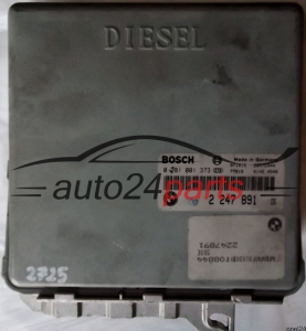 MOTORSTEUERGERÄT ECU STEUERGERÄT BMW E39 525 TDS BOSCH 0281001373, 0 281 001 373, 2 247 891, 2247891,28RTE044