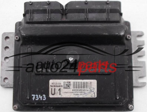 MOTORSTEUERGERÄT ECU STEUERGERÄT NISSAN MICRA K12 1.0 MEC32-020 U1 E3 3410 MEC32020