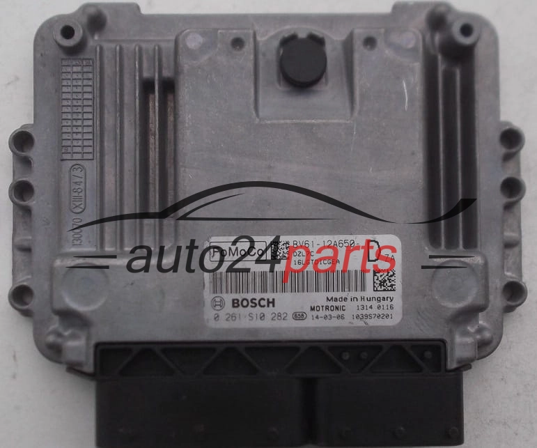 MOTORSTEUERGERÄT ECU STEUERGERÄT  FORD FOCUS BOSCH 0 261 S10 282, FoMoCo BV61-12A650-DZA