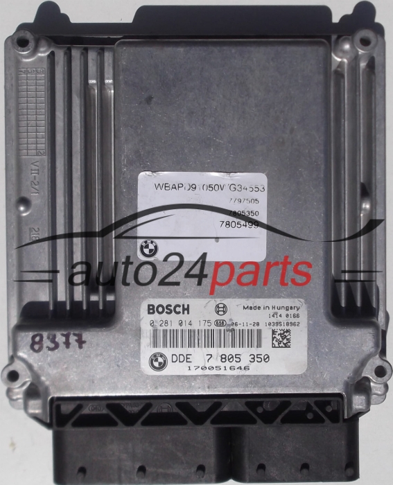 KOMPUTER STEROWNIK SILNIKA BMW X3 3.0 D BOSCH 0 281 014 175,  DDE 7 805 350