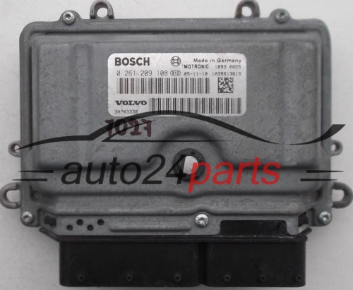KOMPUTER STEROWNIK SILNIKA VOLVO S80 2.5 T BOSCH 0 261 209 108, 0261209108, 30743338 
