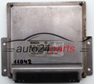KOMPUTER STEROWNIK SILNIKA FIAT BRAVA BRAVO 1.9 JTD BOSCH 0281001928, 0 281 001 928, C414A182 