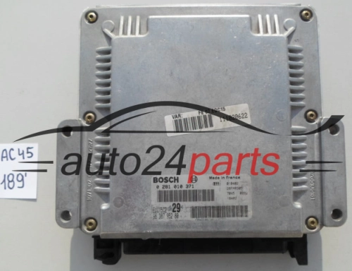 KOMPUTER STEROWNIK SILNIKA CITROEN C5 2.2 HDI BOSCH 0 281 010 371,  96 387 952 80