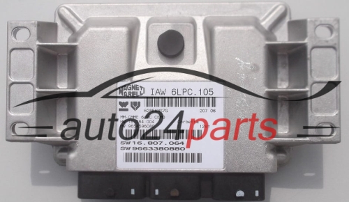 CALCULATEUR MOTEUR PEUGEOT 207 1.4 MAGNETI MARELLI IAW 6LPC.105