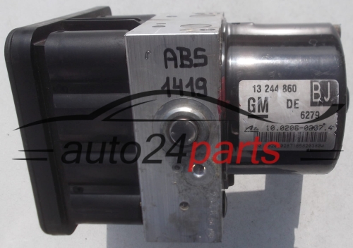 ABS POMPA I STEROWNIK OPEL ASTRA H ZAFIRA B  13 244 860 BJ, 13244860, ATE 10.0206-0287.4, 10020602874, 10.0960-0590.3, 10096005903