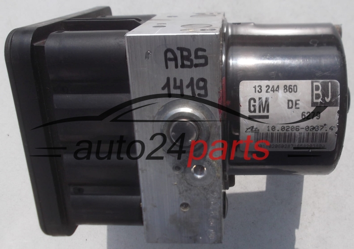 ABS POMPA I STEROWNIK OPEL ASTRA H ZAFIRA B  13 244 860 BJ, 13244860, ATE 10.0206-0287.4, 10020602874, 10.0960-0590.3, 10096005903