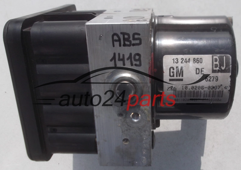 ABS POMPA I STEROWNIK OPEL ASTRA H ZAFIRA B  13 244 860 BJ, 13244860, ATE 10.0206-0287.4, 10020602874, 10.0960-0590.3, 10096005903