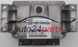 MOTORSTEUERGERÄT ECU STEUERGERAT CITROEN PEUGEOT 2.0 16V MAGNETI MARELLI IAW 6LP1.64, IAW6LP164, 16.560.184, 16560184, 9657649280, 16.821.034, 9661910580
