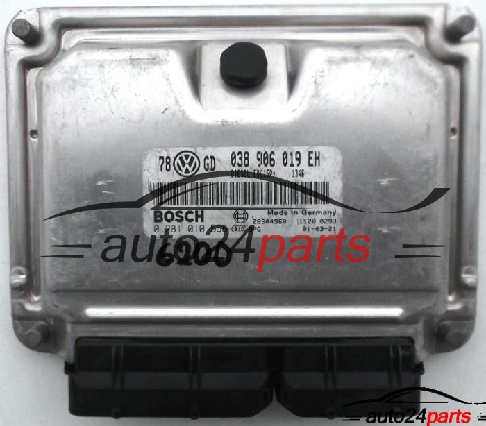 ECU CENTRALITA DE MOTOR VW VOLKSWAGEN PASSAT 1.9 TDI 038906019EH, BOSCH 0 281 010 558, 0281010558, 28SA4960