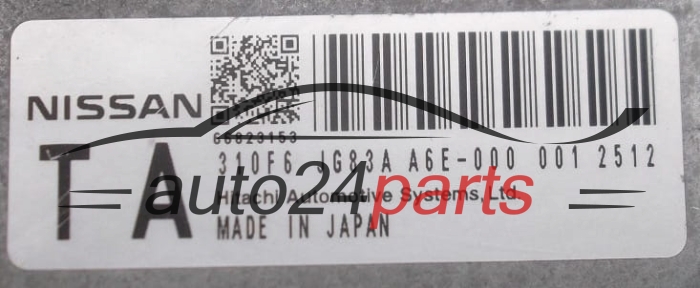 GETRIEBESTEUERGERÄT GETRIBESTEUERUNG NISSAN HITACHI 310363UK1C, 310F6 JG83A