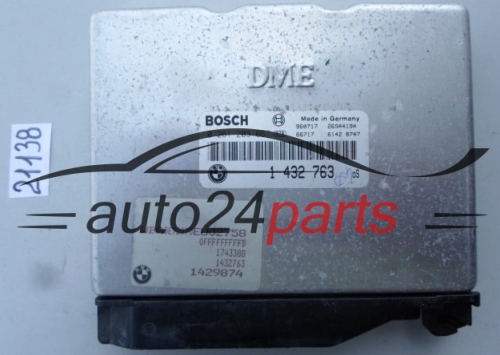 CALCULATEUR MOTEUR BMW 3ER 318 E36 BOSCH 0 261 203 667, 0261203667, 1 432 763, 1432763