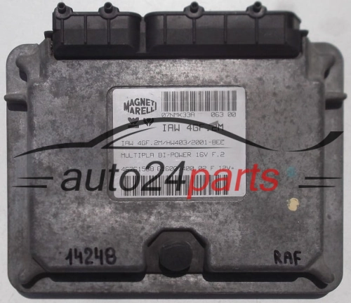 KOMPUTER STEROWNIK SILNIKA FIAT MULTIPLA BI-POWER MAGNETI MARELLI IAW 4GF.2M, IAW4GF2M, 46761568, 61600.400.02 F, 6160040002 F - 