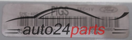 CALCULATEUR MOTEUR FORD ESCORT VISTEON 95AB-12A650-PC, 95AB12A650PC, PIGS, SME-405