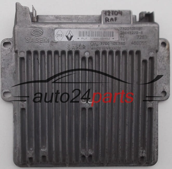 KOMPUTER STEROWNIK SILNIKA RENAULT TWINGO Sagem 21649276-9, 7700108452, 7700108490
