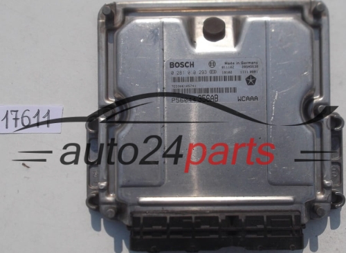 KOMPUTER STEROWNIK SILNIKA JEEP GRAND CHEROKEE 2.7 CRD BOSCH 0 281 010 293, 0281010293, P56044356AB