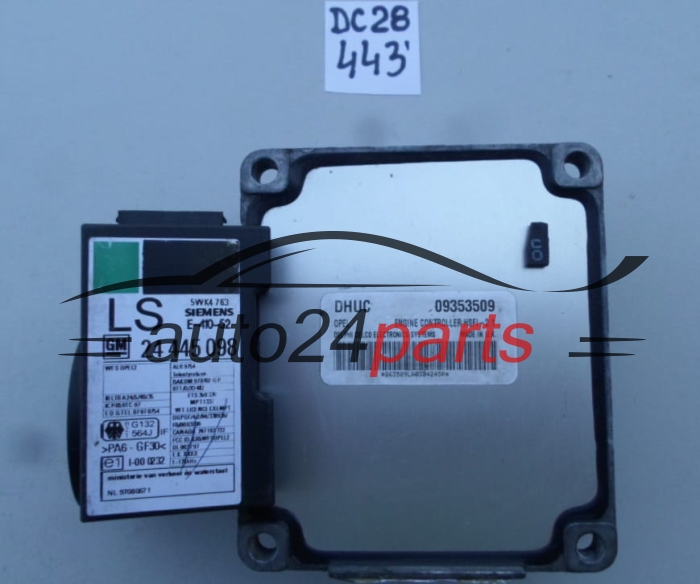 OPEL ASTRA G CORSA C ZAFIRA A DELPHI DELCO 09353509 DHUC, 09353509DHUC, HSFI-2.1