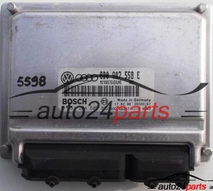 MOTORSTEUERGERÄT ECU STEUERGERÄT AUDI A4 VW PASSAT 1.8 AEB, APU 8D0907558E, 8D0 907 558 E, BOSCH 0261204805, 0 261 204 805 