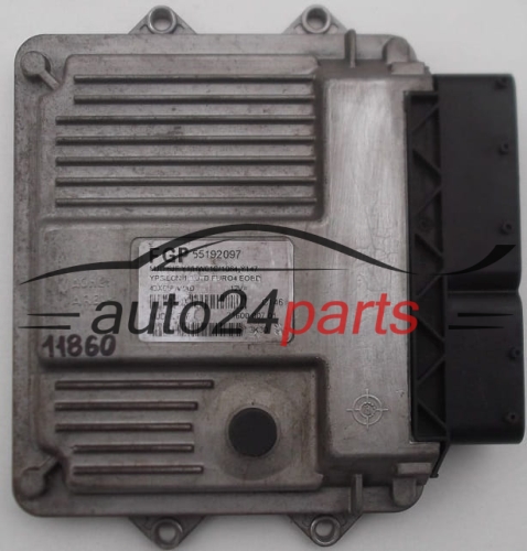 CENTRALITA DE MOTOR LANCIA YPSILON 1.3JTD 55192097, MJD6JF.Y1, MJD6JFY1