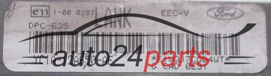 CALCULATEUR MOTEUR FORD TRANSIT VISTEON YC1A-12A650-AE, YC1A12A650AE, LANK, DPC-635