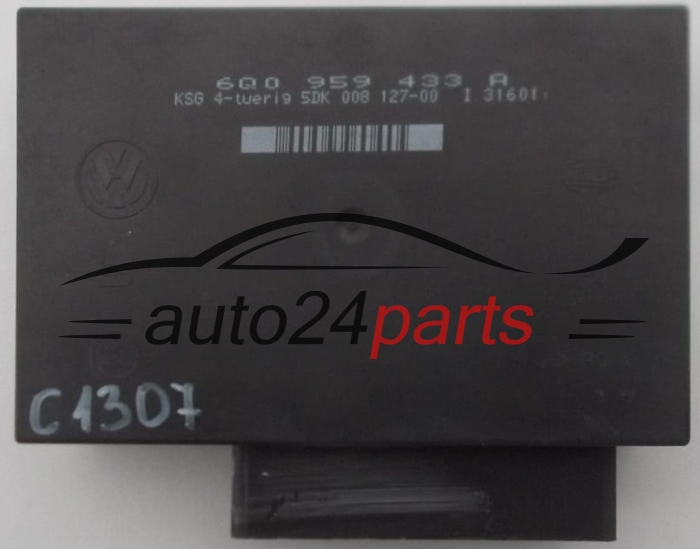 CENTRALKA MODUL STEROWNIK KOMFORTU VOLKSWAGEN SEAT SKODA HELLA 5DK 008 127-00