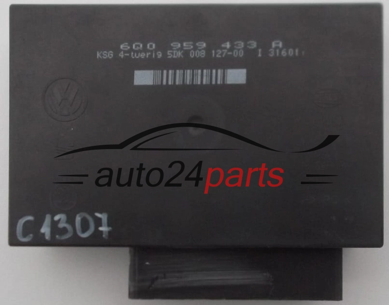 CENTRALKA MODUL STEROWNIK KOMFORTU VOLKSWAGEN SEAT SKODA HELLA 5DK 008 127-00