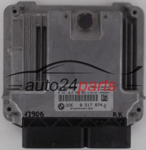 KOMPUTER STEROWNIK SILNIKA BMW 320D BOSCH 0281 018 506, 0281018506, DDE 8 517 874, 8517874, DDE8517874 - 12906