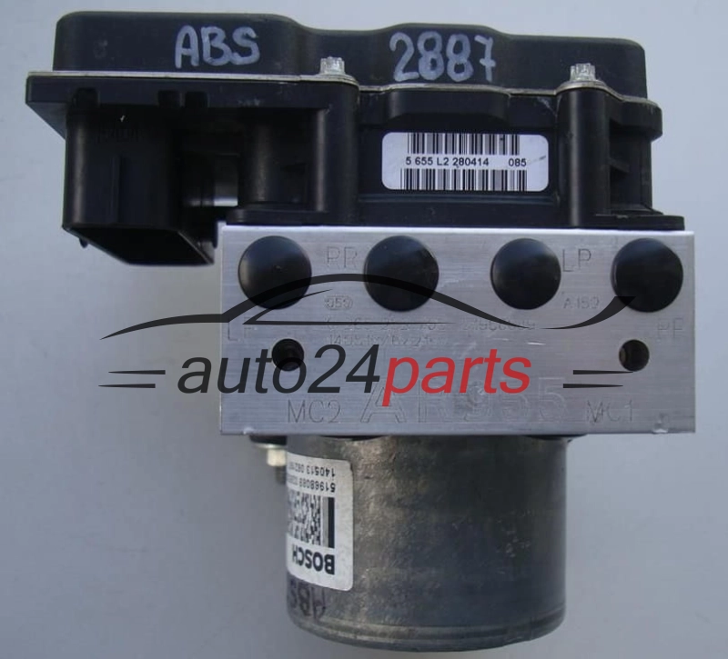 ABS POMPA I STEROWNIK ALFA ROMEO MITO BOSCH 0 265 252 705, 0265252705, 51968089, 0265952252