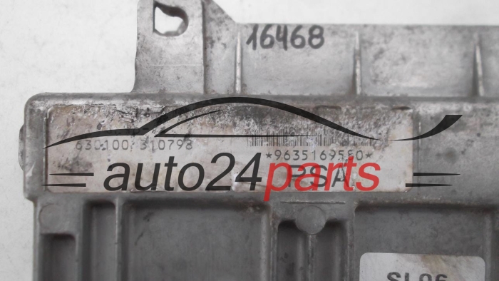 MOTORSTEUERGERÄT ECU STEUERGERÄT CITROEN PEUGEOT 1.4 SAGEM 21653716-2, 216537162, 9635169580