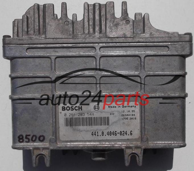 KOMPUTER STEROWNIK SILNIKA SKODA FELICIA 1.3 BOSCH 0 261 203 544, 0261203544, 441.0.4046-024.6, 441040460246
